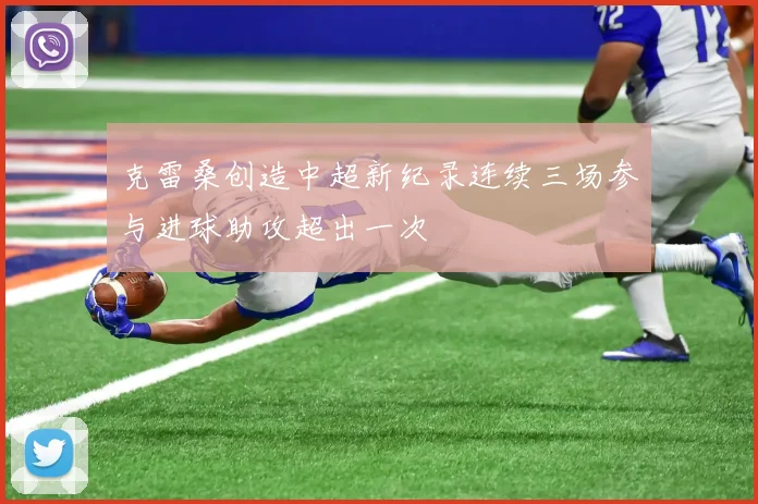 克雷桑创造中超新纪录连续三场参与进球助攻超出一次